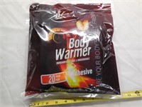 Body Warmers, 20 Pack Adhesive Pads, Date is