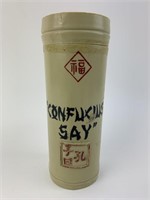 Vintage "Confucius Say" Fortune Telling Stick Game