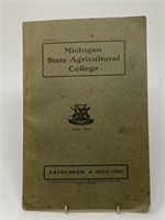 1901 Michigan State Agricultural College Catalog
