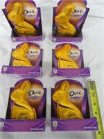 Dove Dark Chocolate Solid Bunnies 6- 4.5oz. Ea.