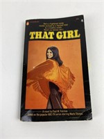 Vintage Pair Fairman "That Girl" Book Marlo Thomas