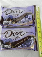 Dove Dark Chocolate Eggs 2-8.87oz. Bags