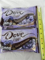 Dove Dark Chocolate Eggs 2-8.87oz. Bags