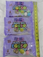 Brach's Chocolate Malted Milk Eggs 3-6oz. Bags