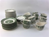 Mixed Royal China Underglaze Tea set