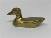 Small Brass Duck