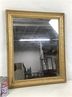Miroir dans cadre de bois  20x24