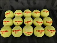 Tourna #1 Green Dot Tennis Balls (15)