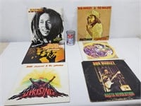 6 vinyles 33 tours de Bob Marley & the Wailers -