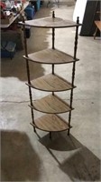 Corner shelf / 13 x 13 x 46