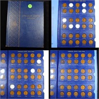 Near Complete Lincoln Cent Book 1909-1940 81 coins