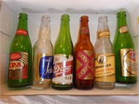 6 Vintage Beer Bottles