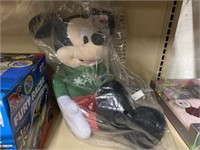 LARGE MICKEY HOLIDAY PLUSH IN BAG