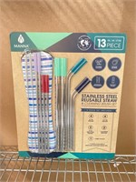 New Manna Stainless Steel Reusable Straw &