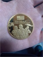 GOLD JUSTIC HAS BEEN MADE 9/11 COMMORATIVE COIN