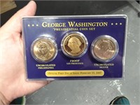 GEORGE WASHINGTON PRESIDENT COIN SET