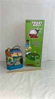 Fishing Clock & Toilet Golf