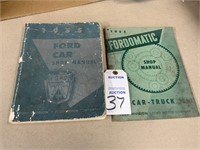 ‘55 Ford Car Shop & ‘55 Fordomatic Shop Manuals