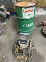 Singular Grease Barrel & Hydraulic Power Unit