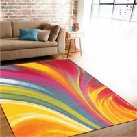 Multi 3 ft. 3 in. x 5 ft. Area Rug