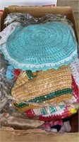 Lot of Crocheted Items