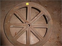 Antique Cast-Ron Wheel