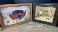Two Framed Items