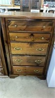 Five Drawer Chest of Drawers 39 x 19 x 52