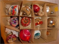 Package of Vintage Xmas Glass Balls