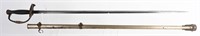 M1860 STAFF OFFICERS SWORD and SCABBARD