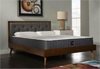 Mid Century Platform KING Upholstered Bed