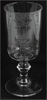 1889 GAR 23rd NATIONAL ENCAMPMENT GLASS