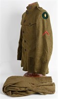 WW1 US ARMY 87TH DIVISION NAMED UNIFORM