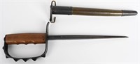 WW1 US ARMY M1917 KNUCKLE KNIFE LF&C WWI