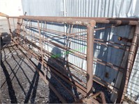 Heavy Duty Steel Stock Gate 4' X 16'