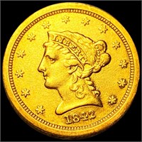 1842-O $2.50 Gold Quarter Eagle CLOSELY UNC