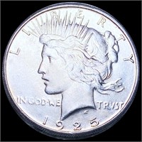 1925-S Silver Peace Dollar UNCIRCULATED