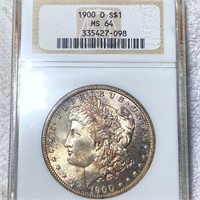 1900-O Morgan Silver Dollar NGC - MS64