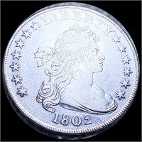 1802 Draped Bust Dollar UNCIRCULATED