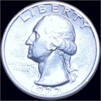1932-D Washington Silver Quarter CLOSELY UNC