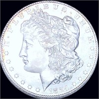 1884-CC Morgan Silver Dollar CHOICE BU PL