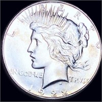 1922-S Silver Peace Dollar UNCIRCULATED