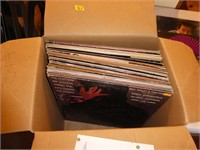 Misc. Box Full of  Vintage LPS Records