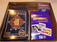 Box Lot of 3 Misc. Baseball  Cards