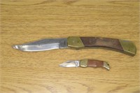 2 Single Blade Pocket Knives