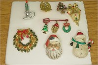 Christmas Scatter / Brooch Pins
