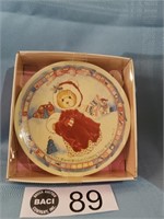 CT  "COZY WARM WISHES COMING YOUR WAY" PLATE