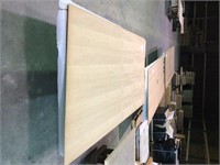 6 pc 27’ Huge oak veneer wood conference table