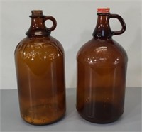 Old Clorox & Purex Bleach Bottles -Embossed