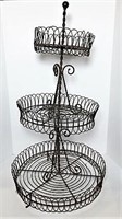Metal Display Stand with Three Tiers